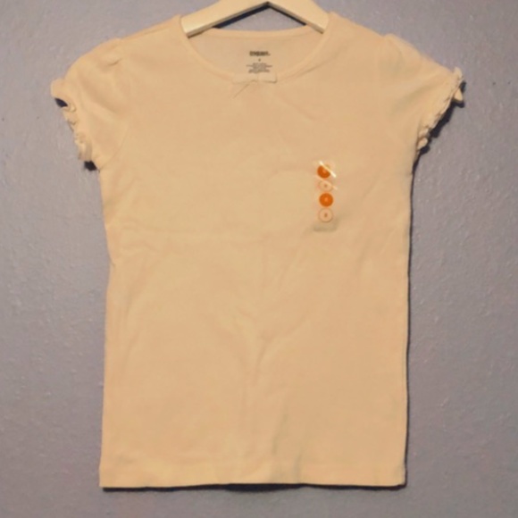 Basic kids white t-shirt - Picture 1 of 2